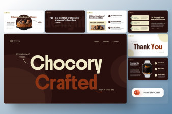 Chocory Chocolate Presentation PowerPoint Template